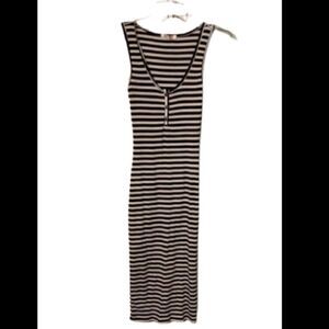 NWOT Striped Midi Dress Size Small
